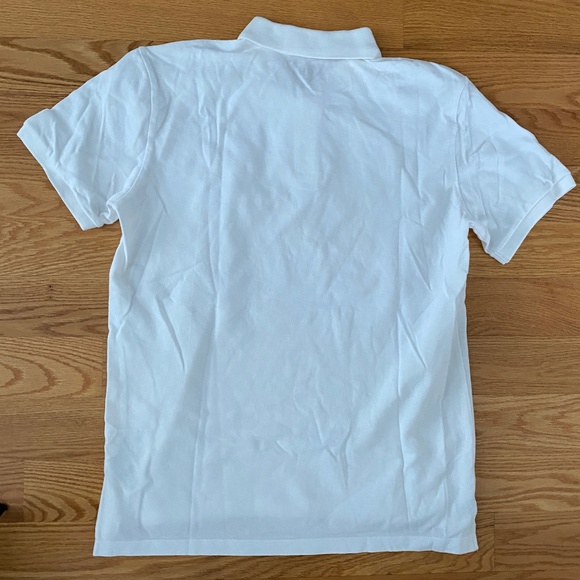GAP Men's NWOT White Pique Polo (L) - Picture 6 of 6